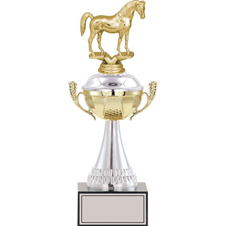 ODAK KUPA - Figürlü Kupalar - At Figürlü Kupalar FG-046 A - 33 cm