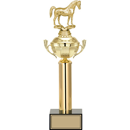 ODAK KUPA - Figürlü Kupalar - At Figürlü Kupalar FG-048 A - 41 cm