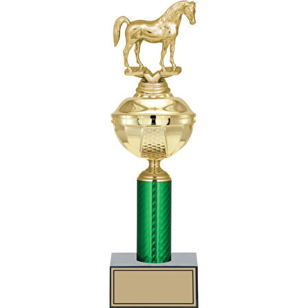 ODAK KUPA - Figürlü Kupalar - At Figürlü Kupalar FG-049 B - 36 cm