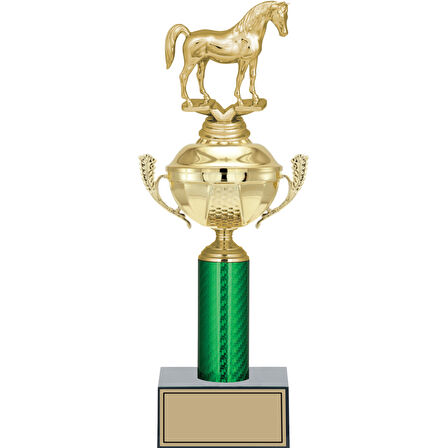 ODAK KUPA - Figürlü Kupalar - At Figürlü Kupalar FG-050 B - 36 cm