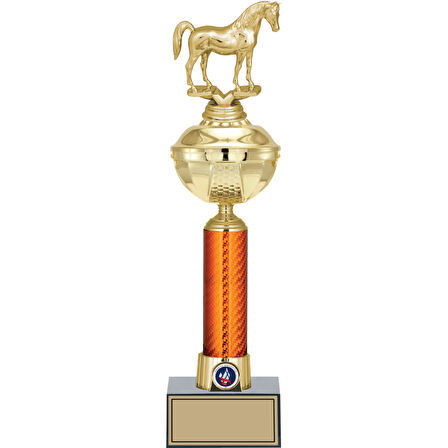 ODAK KUPA - Figürlü Kupalar - At Figürlü Kupalar FG-055 A - 43 cm