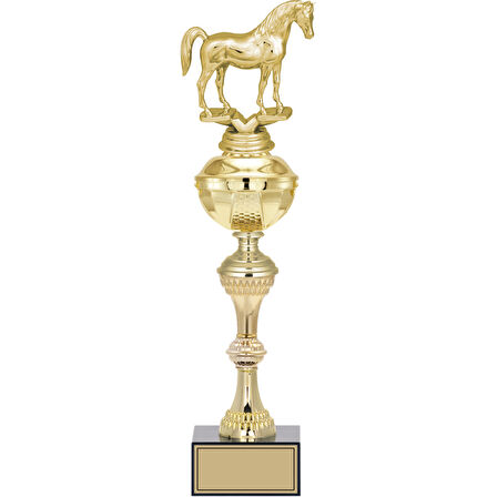 ODAK KUPA - Figürlü Kupalar - At Figürlü Kupalar FG-061 C - 42 cm