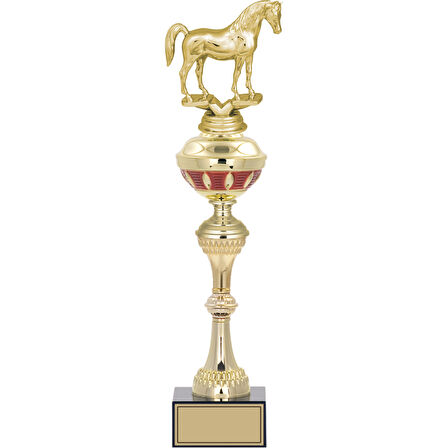 ODAK KUPA - Figürlü Kupalar - At Figürlü Kupalar FG-064 B - 44 cm