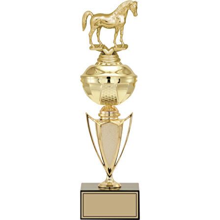 ODAK KUPA - Figürlü Kupalar - At Figürlü Kupalar FG-067 C - 38 cm