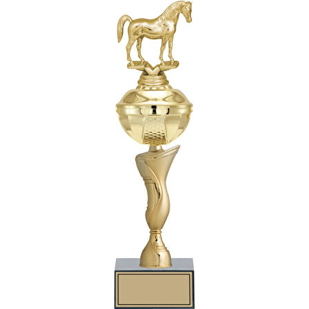 ODAK KUPA - Figürlü Kupalar - At Figürlü Kupalar FG-069 B - 44 cm