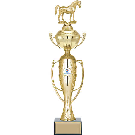 ODAK KUPA - Figürlü Kupalar - At Figürlü Kupalar FG-072 B - 47 cm