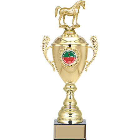 ODAK KUPA - Figürlü Kupalar - At Figürlü Kupalar FG-080 B - 45 cm