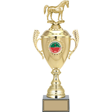 ODAK KUPA - Figürlü Kupalar - At Figürlü Kupalar FG-080 C - 44 cm