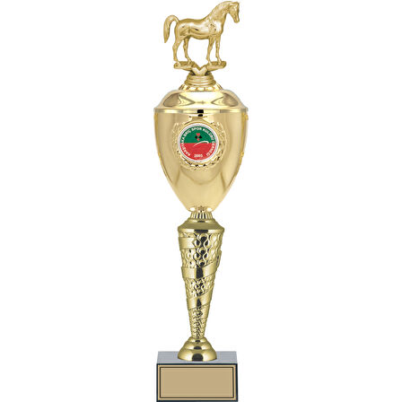 ODAK KUPA - Figürlü Kupalar - At Figürlü Kupalar FG-081 C - 53 cm