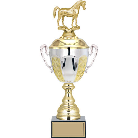 ODAK KUPA - Figürlü Kupalar - At Figürlü Kupalar FG-087 C - 41 cm