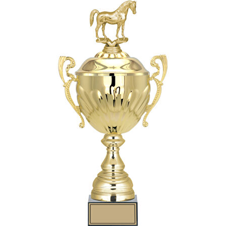ODAK KUPA - Figürlü Kupalar - At Figürlü Kupalar FG-089 A - 49 cm