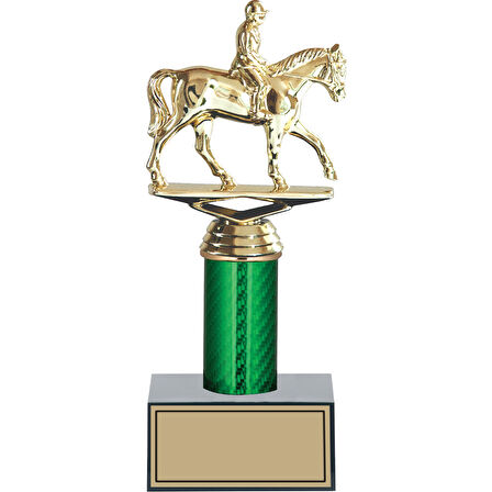 ODAK KUPA - Figürlü Kupalar - At / Binici Figürlü Kupalar FG-006 C - 24 cm
