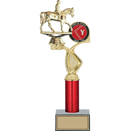 ODAK KUPA - Figürlü Kupalar - At / Binici Figürlü Kupalar FG-016 B - 36 cm