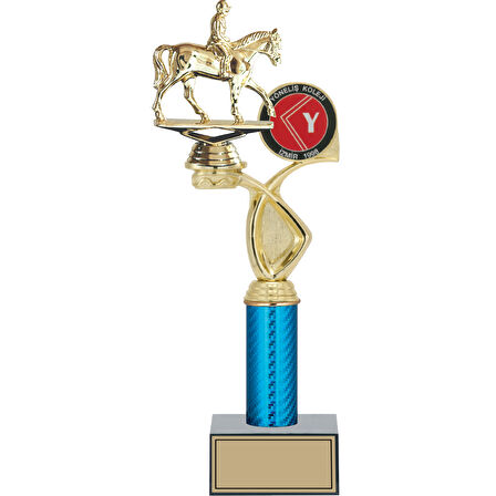 ODAK KUPA - Figürlü Kupalar - At / Binici Figürlü Kupalar FG-017 B - 36 cm