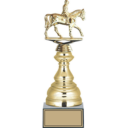 ODAK KUPA - Figürlü Kupalar - At / Binici Figürlü Kupalar FG-023 A - 31 cm