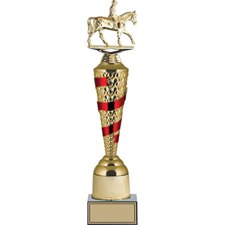 ODAK KUPA - Figürlü Kupalar - At / Binici Figürlü Kupalar FG-028 A - 47 cm