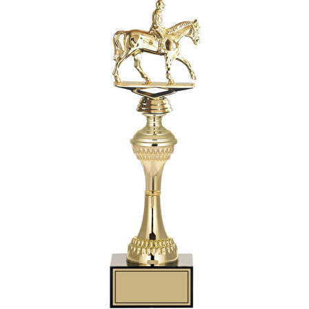 ODAK KUPA - Figürlü Kupalar - At / Binici Figürlü Kupalar FG-029 B - 34 cm