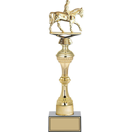 ODAK KUPA - Figürlü Kupalar - At / Binici Figürlü Kupalar FG-031 C - 38 cm