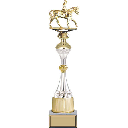 ODAK KUPA - Figürlü Kupalar - At / Binici Figürlü Kupalar FG-032 A - 44 cm