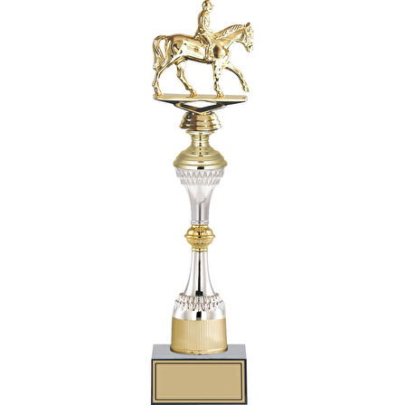 ODAK KUPA - Figürlü Kupalar - At / Binici Figürlü Kupalar FG-032 B - 41 cm
