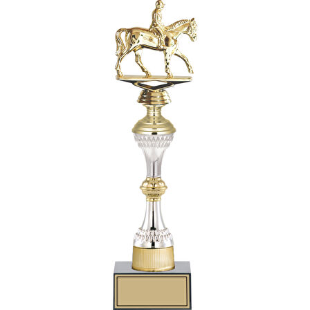 ODAK KUPA - Figürlü Kupalar - At / Binici Figürlü Kupalar FG-032 C - 38 cm