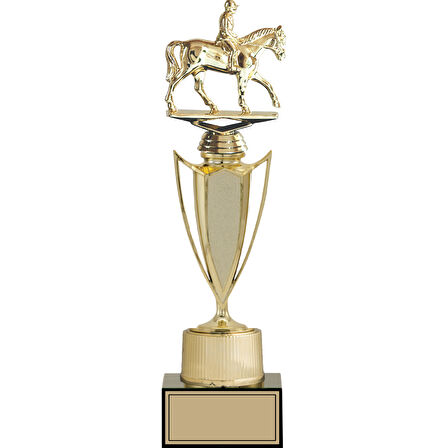 ODAK KUPA - Figürlü Kupalar - At / Binici Figürlü Kupalar FG-040 B - 36 cm