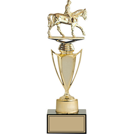 ODAK KUPA - Figürlü Kupalar - At / Binici Figürlü Kupalar FG-040 C - 32 cm