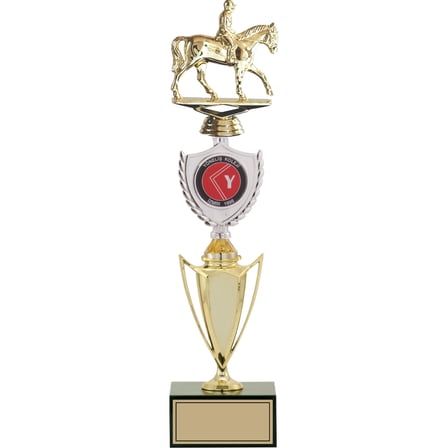 ODAK KUPA - Figürlü Kupalar - At / Binici Figürlü Kupalar FG-042 C - 41 cm