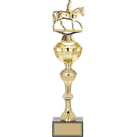 ODAK KUPA - Figürlü Kupalar - At / Binici Figürlü Kupalar FG-061 C - 44 cm