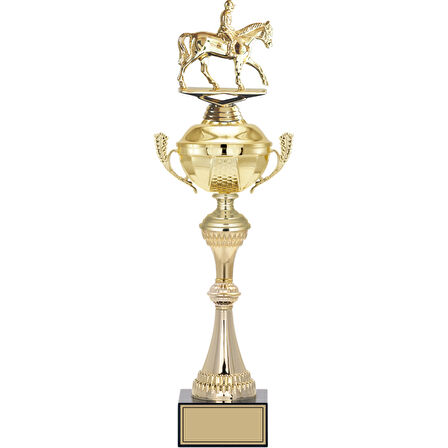 ODAK KUPA - Figürlü Kupalar - At / Binici Figürlü Kupalar FG-062 A - 49 cm