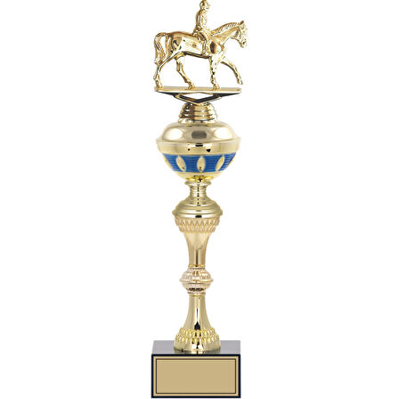 ODAK KUPA - Figürlü Kupalar - At / Binici Figürlü Kupalar FG-063 C - 44 cm