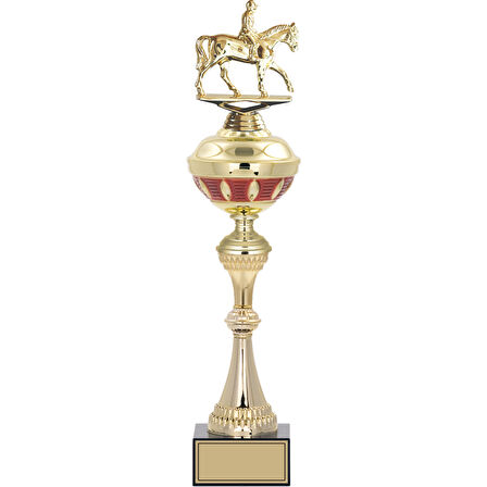 ODAK KUPA - Figürlü Kupalar - At / Binici Figürlü Kupalar FG-064 A - 49 cm