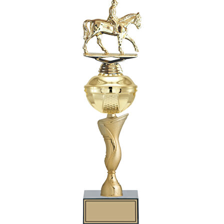 ODAK KUPA - Figürlü Kupalar - At / Binici Figürlü Kupalar FG-069 B - 46 cm