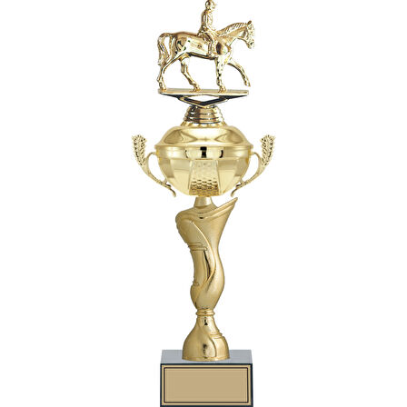 ODAK KUPA - Figürlü Kupalar - At / Binici Figürlü Kupalar FG-070 A - 49 cm