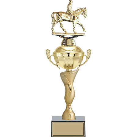ODAK KUPA - Figürlü Kupalar - At / Binici Figürlü Kupalar FG-070 B - 46 cm