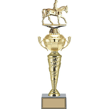 ODAK KUPA - Figürlü Kupalar - At / Binici Figürlü Kupalar FG-076 C - 45 cm