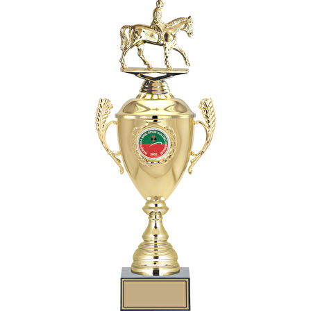 ODAK KUPA - Figürlü Kupalar - At / Binici Figürlü Kupalar FG-080 C - 46 cm