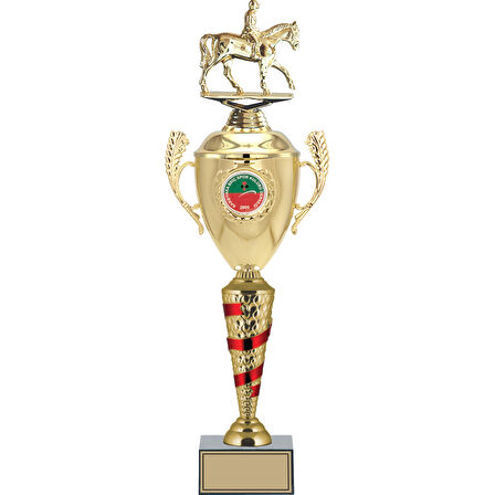 ODAK KUPA - Figürlü Kupalar - At / Binici Figürlü Kupalar FG-082 C - 55 cm