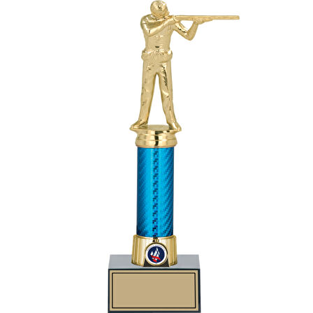 ODAK KUPA - Figürlü Kupalar - Atıcı Figürlü Kupalar FG-005 A - 32 cm