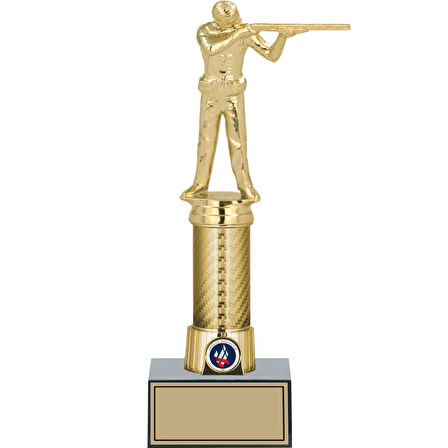 ODAK KUPA - Figürlü Kupalar - Atıcı Figürlü Kupalar FG-008 C - 29 cm