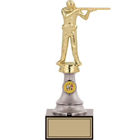 ODAK KUPA - Figürlü Kupalar - Atıcı Figürlü Kupalar FG-010 B - 27 cm