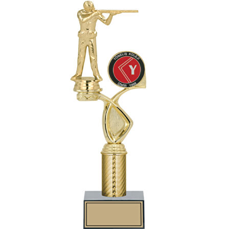 ODAK KUPA - Figürlü Kupalar - Atıcı Figürlü Kupalar FG-015 C - 35 cm