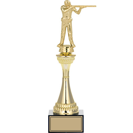 ODAK KUPA - Figürlü Kupalar - Atıcı Figürlü Kupalar FG-029 A - 37 cm