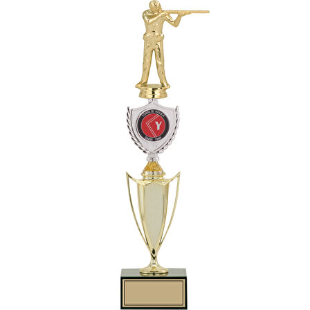 ODAK KUPA - Figürlü Kupalar - Atıcı Figürlü Kupalar FG-042 B - 45 cm