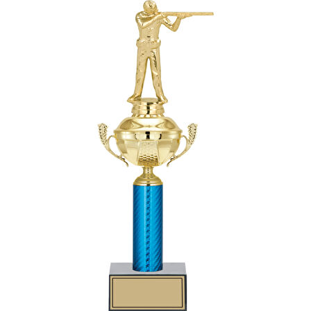 ODAK KUPA - Figürlü Kupalar - Atıcı Figürlü Kupalar FG-052 A - 42 cm