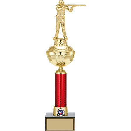 ODAK KUPA - Figürlü Kupalar - Atıcı Figürlü Kupalar FG-053 A - 46 cm