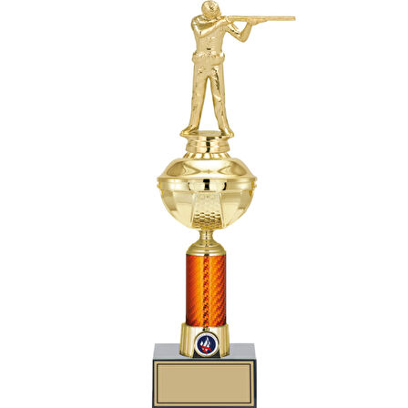 ODAK KUPA - Figürlü Kupalar - Atıcı Figürlü Kupalar FG-055 C - 41 cm