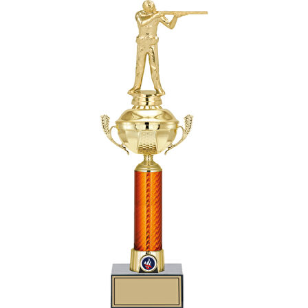 ODAK KUPA - Figürlü Kupalar - Atıcı Figürlü Kupalar FG-056 A - 46 cm