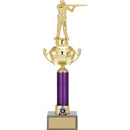 ODAK KUPA - Figürlü Kupalar - Atıcı Figürlü Kupalar FG-060 A - 46 cm