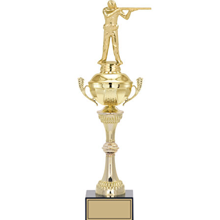 ODAK KUPA - Figürlü Kupalar - Atıcı Figürlü Kupalar FG-062 B - 47 cm